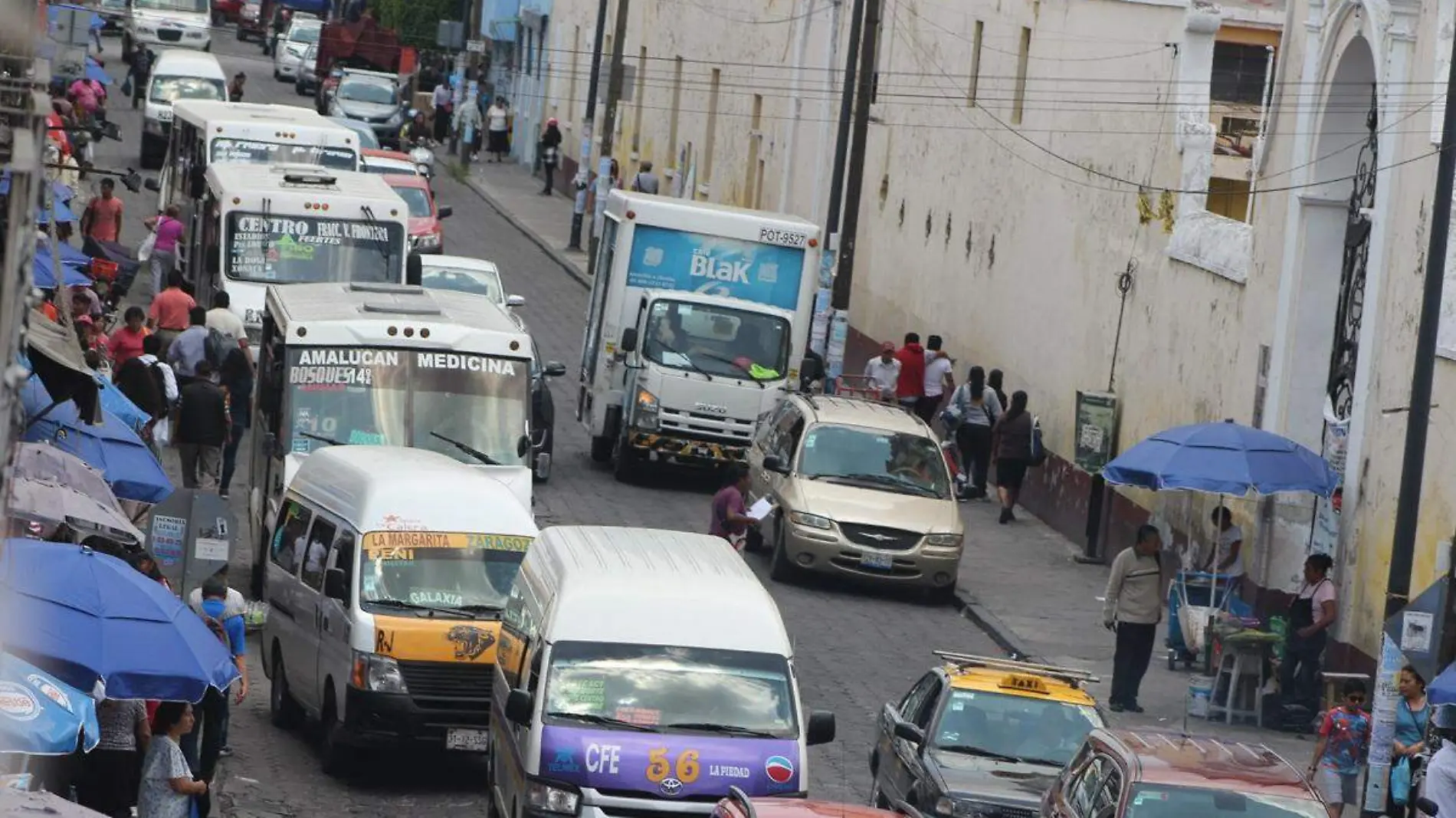 transporte público puebla